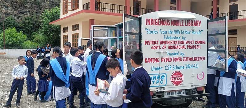 ‘Kitabi Express’ Promotes Reading Culture Across West Kameng During National Reading Month