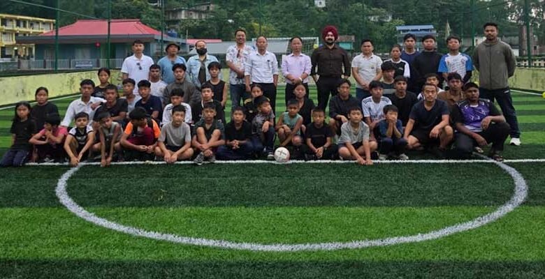 Khonsa Futsal Ground Inaugurated to Boost Sports Infrastructure in Tirap