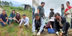 Keyi Panyor Administration Launches Mass Cosmos Flower Plantation Drive in Yachuli