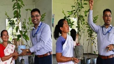 NABARD-Funded JIVA Project Distributes Saplings to Promote Natural Farming in Namsai