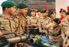 NCC Cadets Witness Modern Military Equipment Display at NERIST