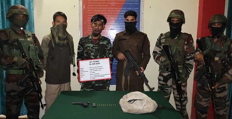 Arunachal: NSCN-K (Ang Mai) Cadre Apprehended in Joint Operation at Khonsa