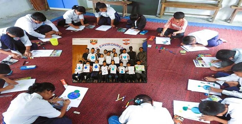 Poster-Making Competition Highlights Green Future Message in Arunachal's Tuting