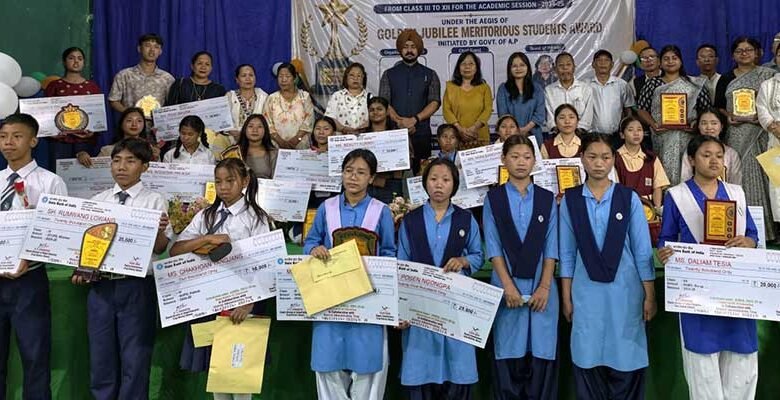 Arunachal: Rs 8.40 Lakh Distributed Among Meritorious Students at Khonsa