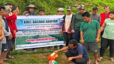 Arunachal: Sine Village Farmers Declare Complete Ban on Chemical Fertilizers and Pesticides