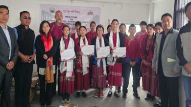Tawang Hosts District-Level Monpa Speech Competition on Waste Management