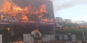 Massive Fire in Lucknow's Aliganj Kills 15, Probe Ordered into Safety Lapses