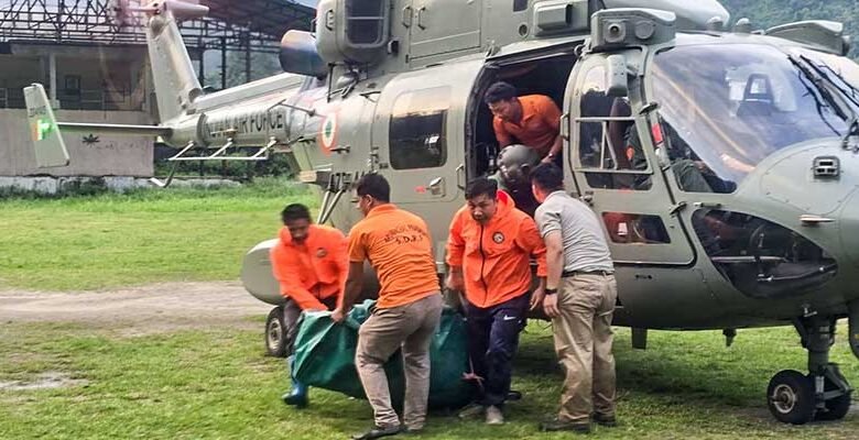 Arunachal Flood Update: One Dead, Four Missing as Roads Collapse, Air Rescue Operations Intensify