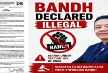 Itanagar Admin Declares APIYO Bandh Illegal, Says Mosque Issue Already Addressed
