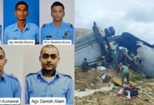 Five IAF Personnel Killed in AN-32 Crash in Jorhat