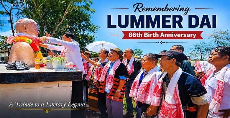 Renowned Novelist and Journalist Lummer Dai Remembered in Pasighat