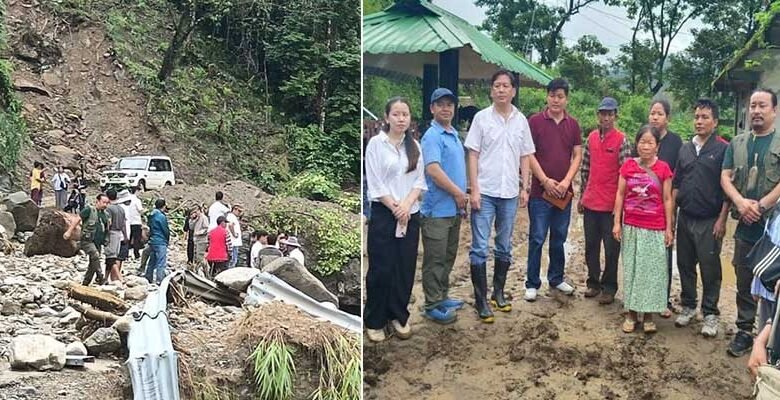 Arunachal: DC Papum Pare Visits Flood-Hit Villages