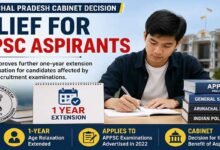 Arunachal Cabinet Extends Age Relaxation for APPSC Aspirants Affected by Exam Delays