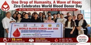 Ziro Marks World Blood Donor Day with Donation Drive, Collects 15 Units of Blood
