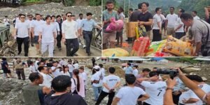 AAPSU Distributes Over Rs 25 Lakh Relief to Possa Cloudburst-Affected Families