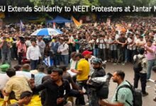 AAPSU Extends Solidarity to NEET Protesters at Jantar Mantar