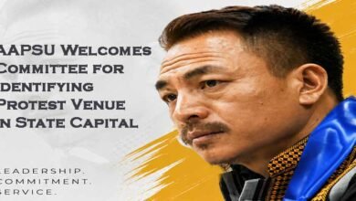 AAPSU Welcomes Committee for Identifying Protest Venue in Itanagar