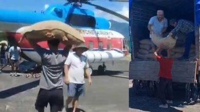 Arunachal Flood- 11.5 MT Rice Airlifted to Flood-Hit Koyu