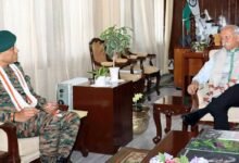 Arunachal Governor, 4 Corps GOC Discuss Border Security