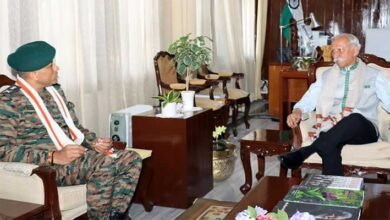 Arunachal Governor, 4 Corps GOC Discuss Border Security