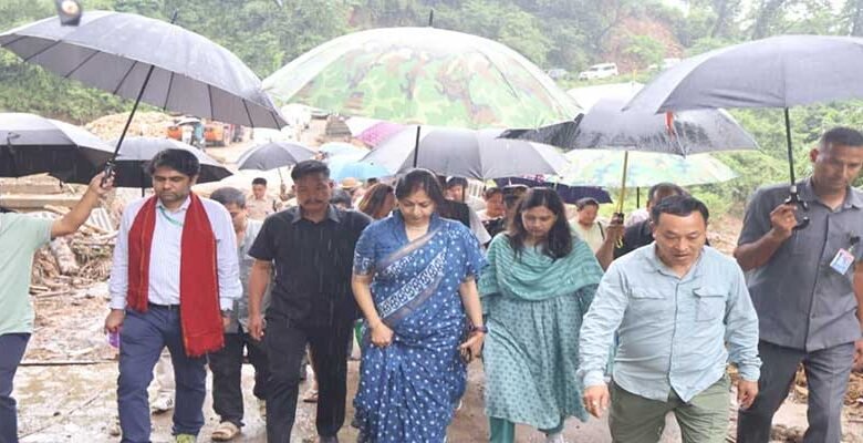 Central Team Assesses Flood Damage in East Siang and Lower Siang