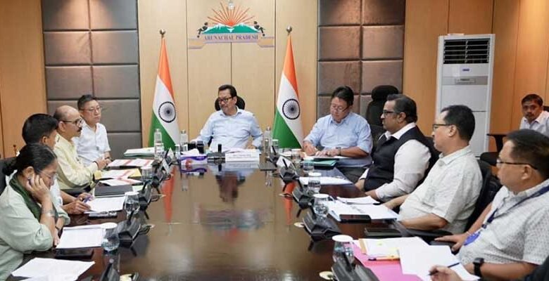 Arunachal Deputy CM Chowna Mein Reviews Key Central Projects, Stresses Timely Execution