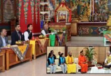Governor Visits Chilipam Monastery, Meets Chinmaya Mission Delegation
