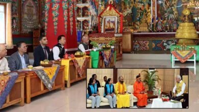 Governor Visits Chilipam Monastery, Meets Chinmaya Mission Delegation
