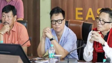 Nyato Dukam Chairs East Siang Review Meeting