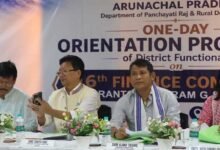 Ojing Tasing Calls for Stronger Panchayati Raj Institutions at Pasighat Orientation Programme