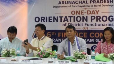 Ojing Tasing Calls for Stronger Panchayati Raj Institutions at Pasighat Orientation Programme
