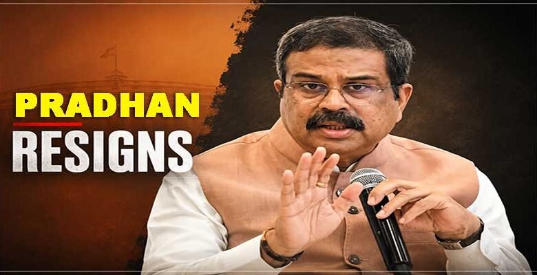 Dharmendra Pradhan Resigns as Union Education Minister Amid NEET Protest Row