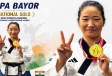 Arunachal’s Rupa Bayor Wins National Gold, Qualifies for World Taekwondo Championship
