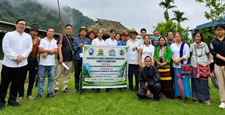 Darak Biodiversity Management Committee Formed in West Siang