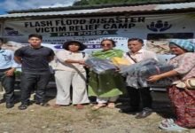 Himalayan University Aids Possa Flood Victims