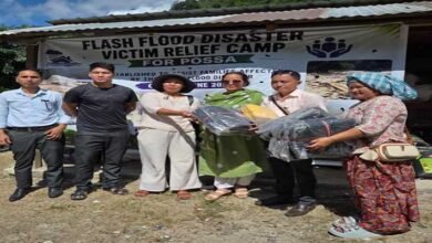 Himalayan University Aids Possa Flood Victims