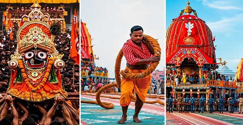 World-Famous Jagannath Rath Yatra Begins in Puri Amid Devotee Fervour