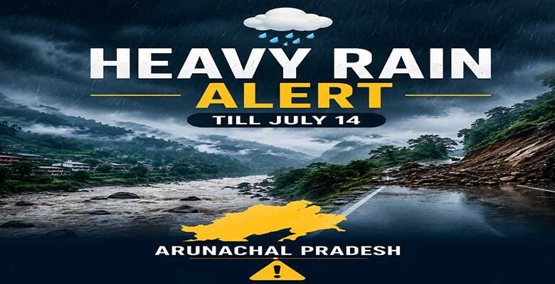 Arunachal Flood Crisis Deepens as IMD Predicts More Heavy Rain Across Northeast