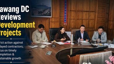 DC Orders Action Against Contractors Over Delayed Projects in Tawang