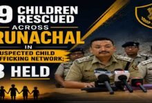 19 Children Rescued Across Arunachal in Suspected Child Trafficking Network; 3 Held
