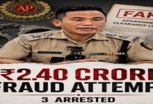 Three Arrested for Allegedly Seeking ₹2.40 Crore to Release Contractor’s Government Dues