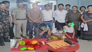 Arunachal: Four Alleged Drug Peddlers Arrested in East Siang