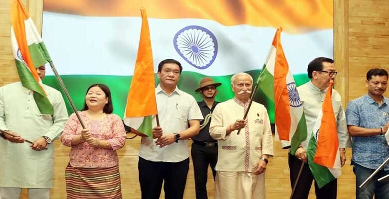 Arunachal Governor, CM Launch ‘Har Ghar Tiranga’ Campaign, Call for Stronger National Unity
