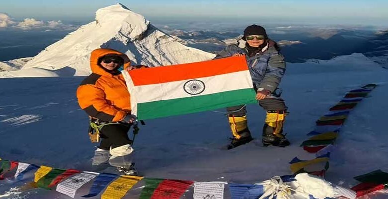 Arunachali Women January Tali and Hachu Lombo Summit Mt Kun