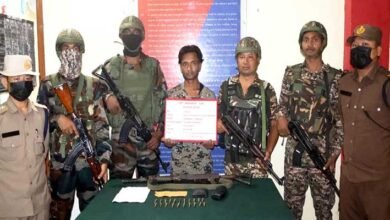 Assam Rifles, Tirap Police Apprehend NSCN (R) Cadre in Khonsa