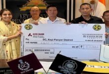 CoSAAP Keyi Panyor Donates ₹8 Lakh for Flood Relief
