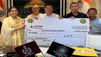 CoSAAP Keyi Panyor Donates ₹8 Lakh for Flood Relief