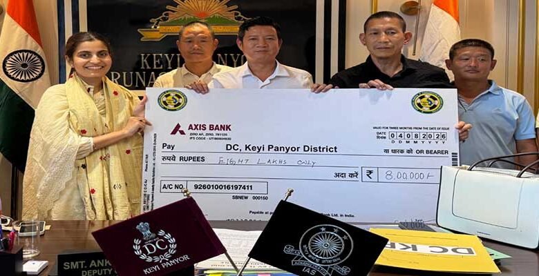 CoSAAP Keyi Panyor Donates ₹8 Lakh for Flood Relief