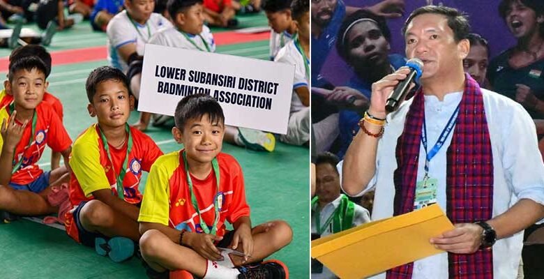 Pema Khandu Doubles Annual Support for Dorjee Khandu Memorial Badminton Championship to ₹50 Lakh