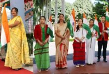 Governor KT Parnaik Presents Tiranga to Lok Bhavan Officials, Urges Patriotism